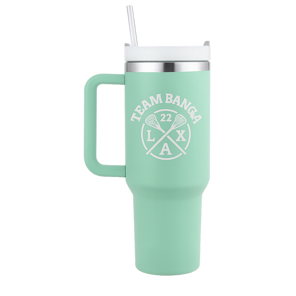 Team Collection - 40 oz LAX Custom Engraved Tumbler