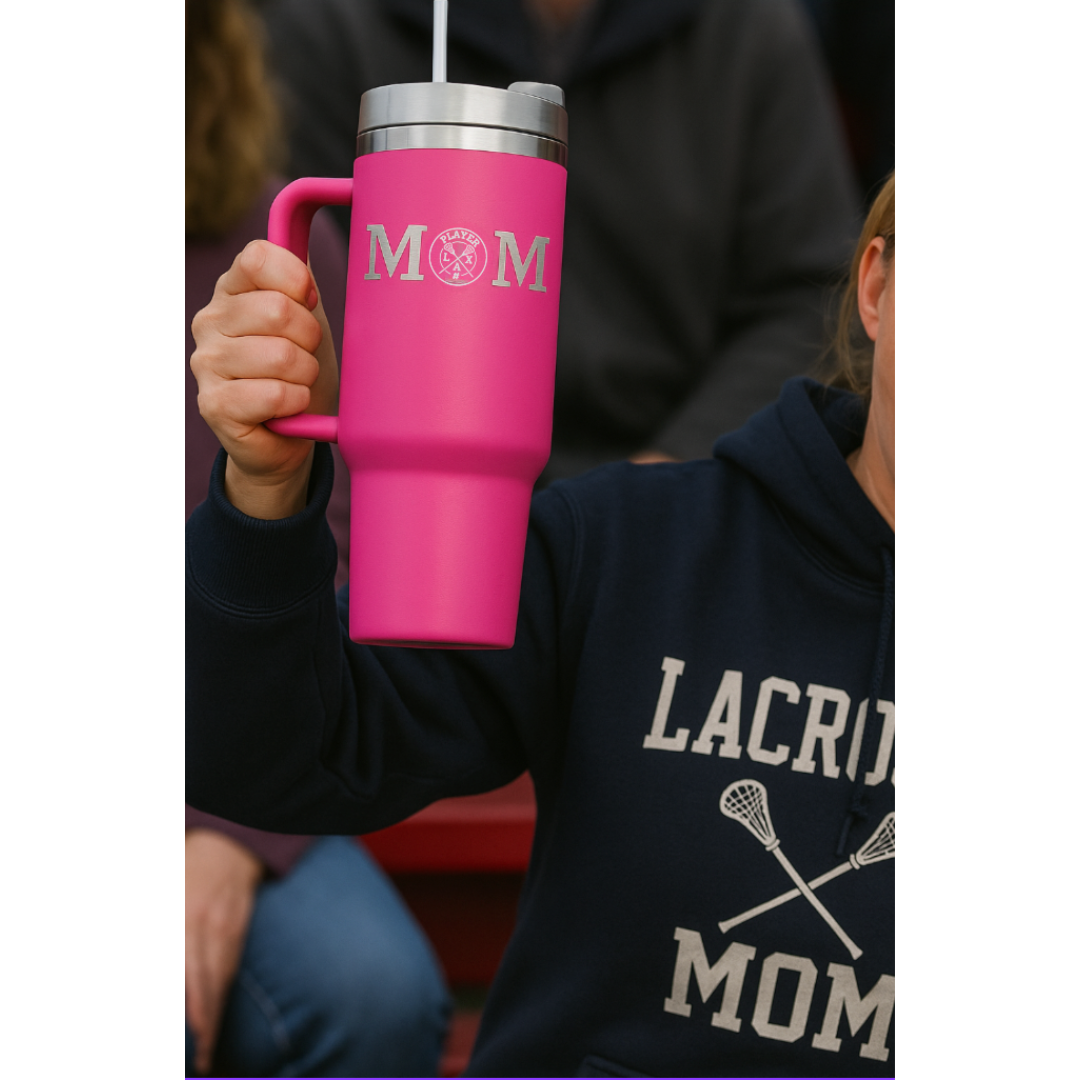Team Collection - 40 oz LAX Custom Engraved Tumbler