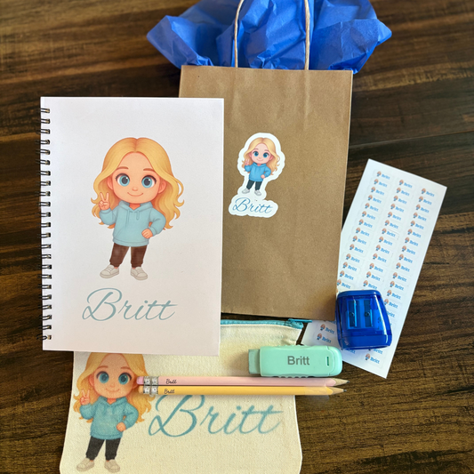Personalized Stationery Set