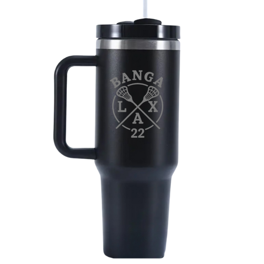 Team Collection - 40 oz LAX Custom Engraved Tumbler