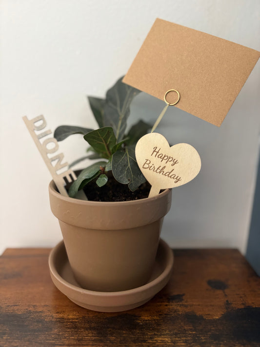 Personalized Gratitude Plant